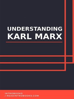 cover image of Understanding Karl Marx